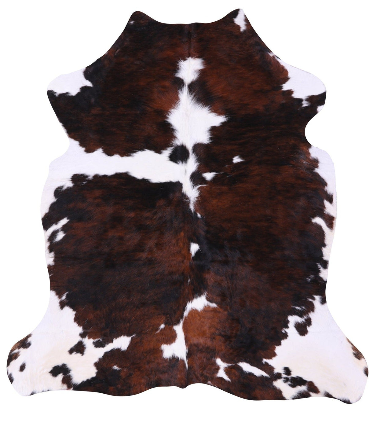 Brindle Natural Cowhide Rug - Medium 6'3"H x 5'10"W