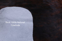 Thumbnail for Brindle Natural Cowhide Rug - Medium 6'11
