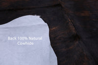 Thumbnail for Brindle Natural Cowhide Rug - Large 6'7