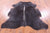 Black Natural Cowhide Rug - Large 6'8"H x 6'2"W