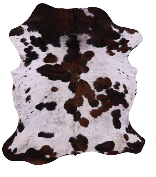 Salt & Pepper Natural Cowhide Rug - Medium 6'0"H x 5'7"W
