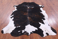 Thumbnail for Tricolor Natural Cowhide Rug - XLarge 7'6