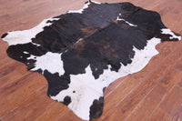 Thumbnail for Tricolor Natural Cowhide Rug - XLarge 7'6