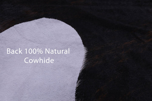 Tricolor Natural Cowhide Rug - X-Large 7'6