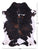 Tricolor Natural Cowhide Rug - X-Large 7'6"H x 5'9"W