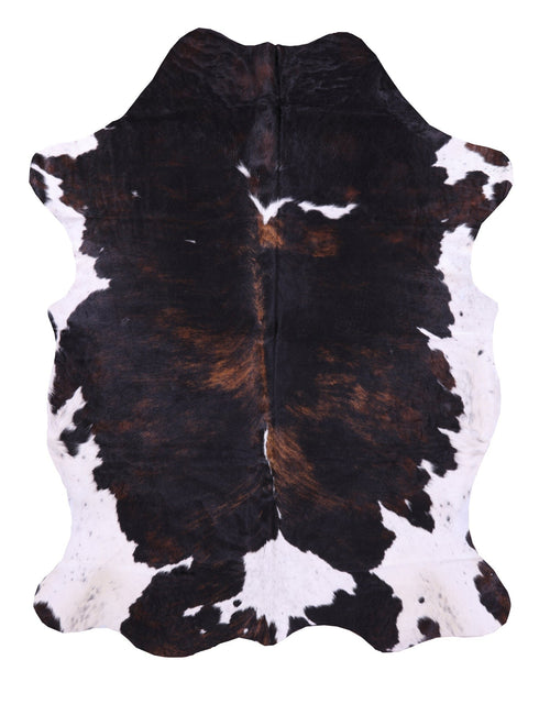 Tricolor Natural Cowhide Rug - X-Large 7'6