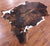 Brindle Natural Cowhide Rug - XLarge 6'10"H x 5'9"W