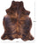 Brindle Natural Cowhide Rug - XLarge 6'9"H x 5'7"W