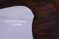 Thumbnail for Brindle Natural Cowhide Rug - XLarge 7'0