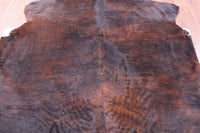 Thumbnail for Brindle Natural Cowhide Rug - XLarge 7'3