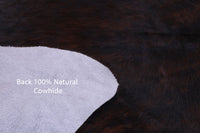 Thumbnail for Brindle Natural Cowhide Rug - XLarge 7'3