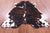 Dark Brindle Natural Cowhide Rug - Large 6'11"H x 6'2"W