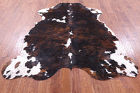 Thumbnail for Brindle Natural Cowhide Rug - Large 6'11