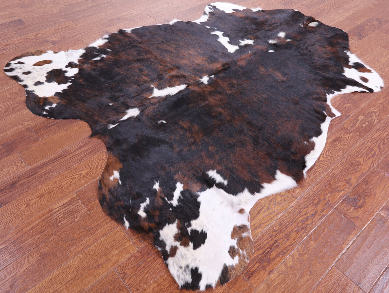 Brindle Natural Cowhide Rug - Large 6'11"H x 6'2"W