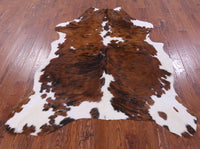 Thumbnail for Brindle Natural Cowhide Rug - Large 6'11