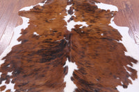 Thumbnail for Brindle Natural Cowhide Rug - Large 6'11