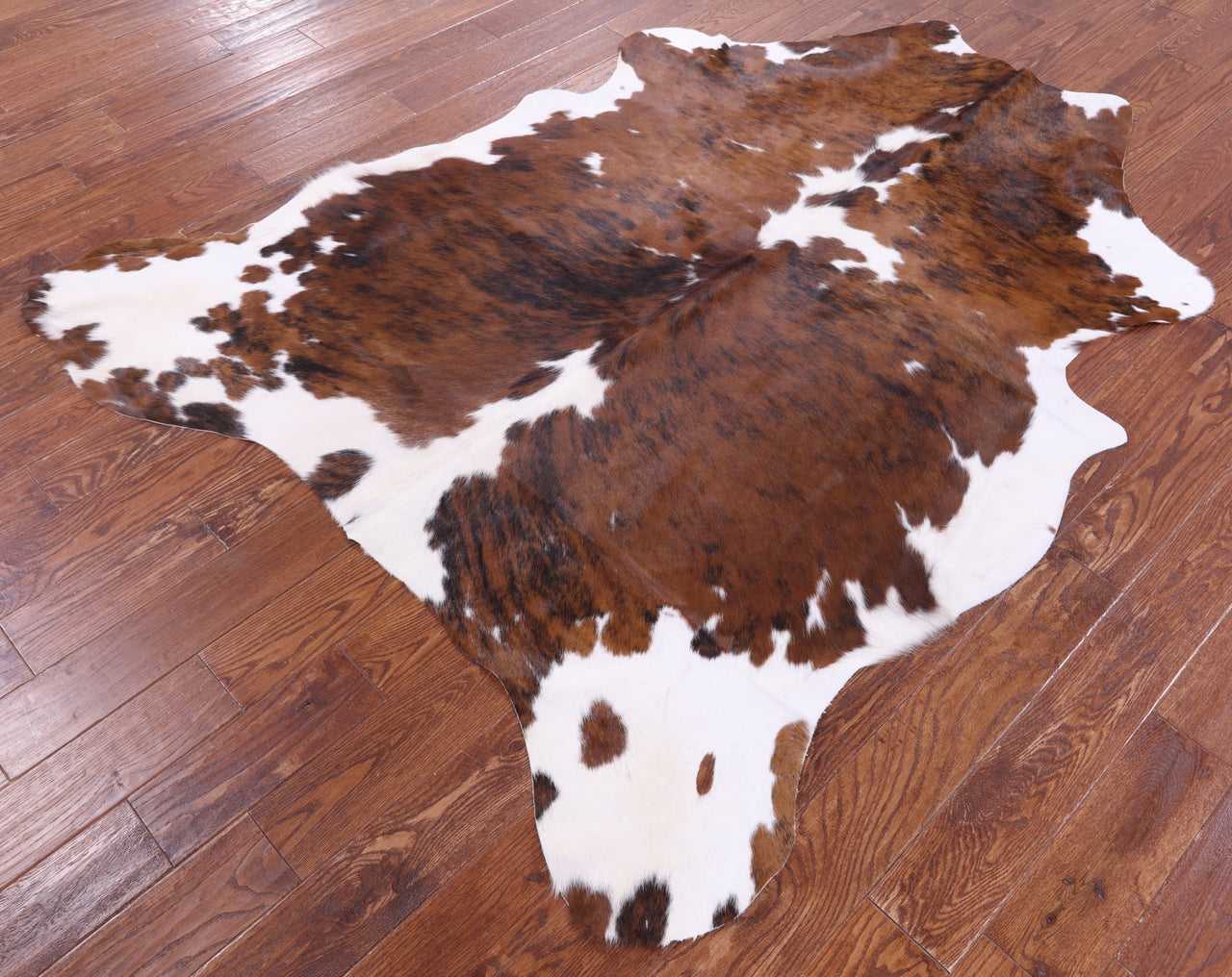 Brindle Natural Cowhide Rug - Large 6'11"H x 5'9"W