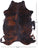Brindle Brown Natural Cowhide Rug - Large 6'4"H x 5'2"W