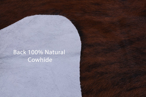 Brindle Natural Cowhide Rug - Medium 6'0