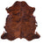 Brindle Natural Cowhide Rug - Medium 6'0"H x 5'11"W