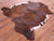 Brindle Natural Cowhide Rug - Medium 6'0"H x 5'11"W