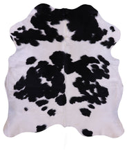 Thumbnail for Black & White Natural Cowhide Rug - Small 5'10