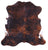 Brindle Natural Cowhide Rug - Small 5'7"H x 5'7"W