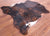 Brindle Natural Cowhide Rug - Small 5'7"H x 5'7"W