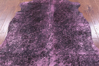 Thumbnail for Metallic Natural Cowhide Rug - XLarge 7'0