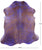 Metallic Natural Cowhide Rug - X-Large 7'5"H x 6'5"W