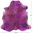 Metallic Natural Cowhide Rug - X-Large 7'0"H x 6'10"W
