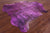 Metallic Natural Cowhide Rug - X-Large 7'0"H x 6'10"W