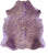 Metallic Natural Cowhide Rug - Medium 6'1"H x 5'7"W