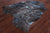 Metallic Natural Cowhide Rug - Large 6'6"H x 5'11"W