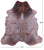 Metallic Natural Cowhide Rug - Large 6'5"H x 5'1"W
