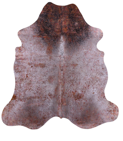 Metallic Natural Cowhide Rug - Large 6'5"H x 5'1"W