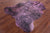 Metallic Natural Cowhide Rug - Medium 6'3"H x 5'8"W