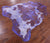 Metallic Natural Cowhide Rug - Large 6'7"H x 6'2"W