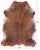 Metallic Natural Cowhide Rug - Large 6'11"H x 5'6"W