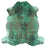 Metallic Natural Cowhide Rug - Large 6'7"H x 6'7"W