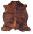 Brindle Natural Cowhide Rug - Small 5'10"H x 5'6"W