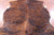 Brindle Natural Cowhide Rug - Small 5'10"H x 5'6"W