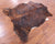 Brindle Natural Cowhide Rug - Small 5'10"H x 5'6"W
