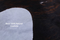 Thumbnail for Tricolor Natural Cowhide Rug - Small 5'5