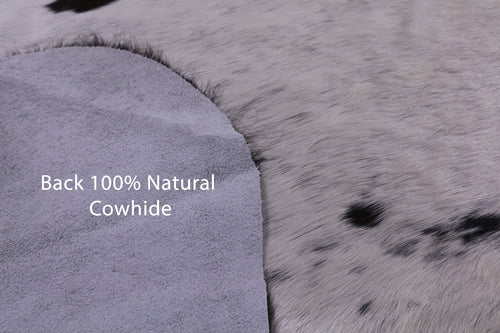 Tricolor Natural Cowhide Rug - X-Large 7'6