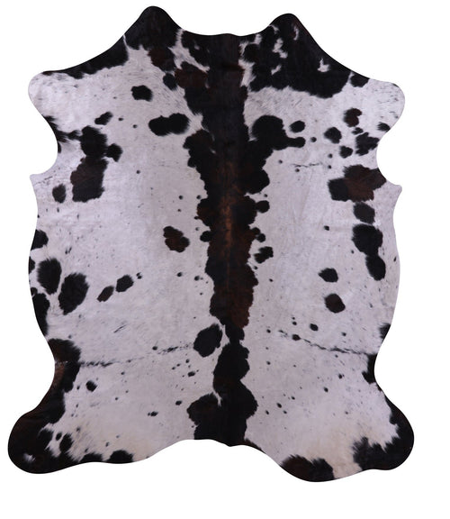 Tricolor Natural Cowhide Rug - X-Large 7'6