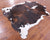 Brindle Natural Cowhide Rug - Large 6'10"H x 6'2"W