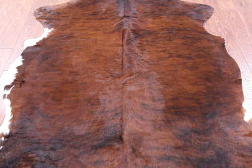 Brindle Natural Cowhide Rug - X-Large 7'1