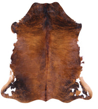 Thumbnail for Brindle Natural Cowhide Rug - Large 6'9