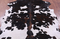 Thumbnail for Tricolor Natural Cowhide Rug - XLarge 7'1